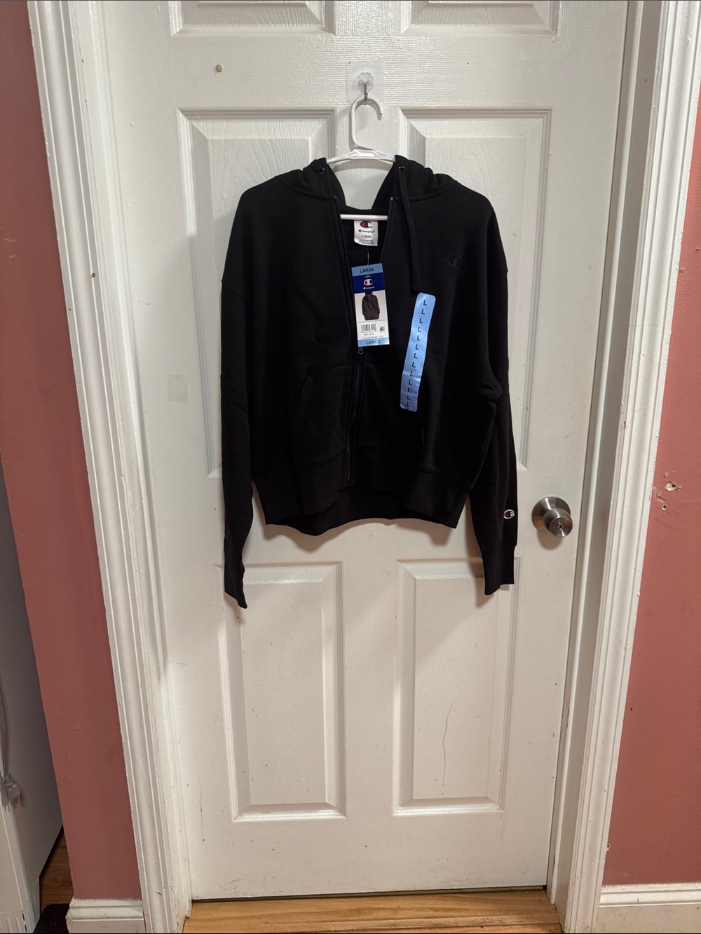 Champion Kids Black Full-Zip Hoodie Jacket
